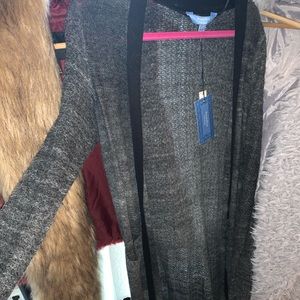 Vera wang knit cardigan.